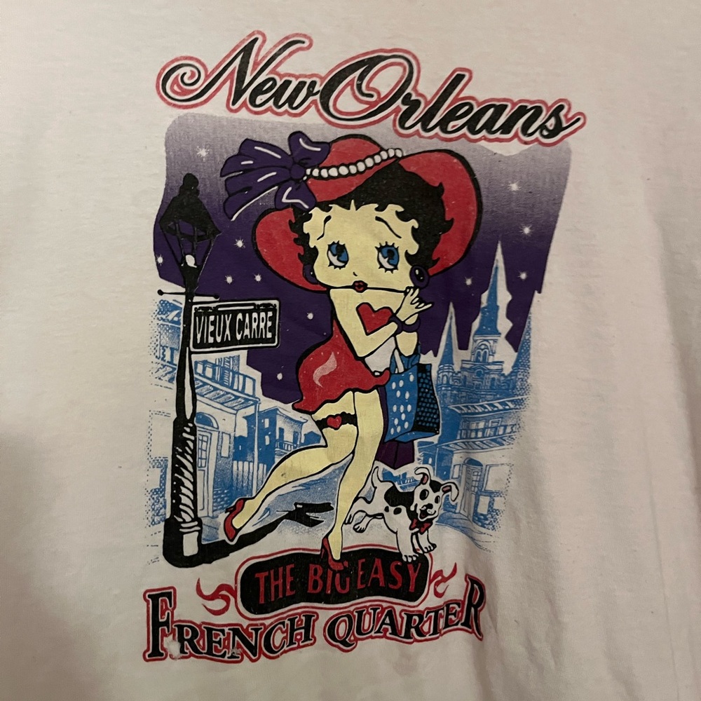 Vintage Betty Boop New Orleans French Quarter
Tshirt